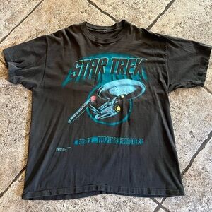 Star Trek Black Graphic T-Shirt